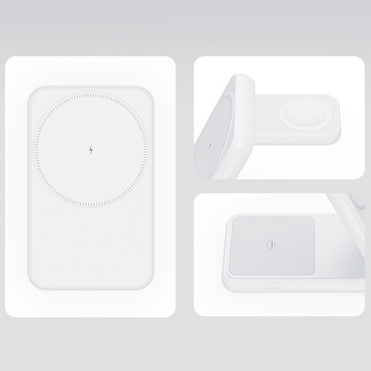 Apollo Pearl - 3 in 1 Ultra Premium MagSafe fast charger station