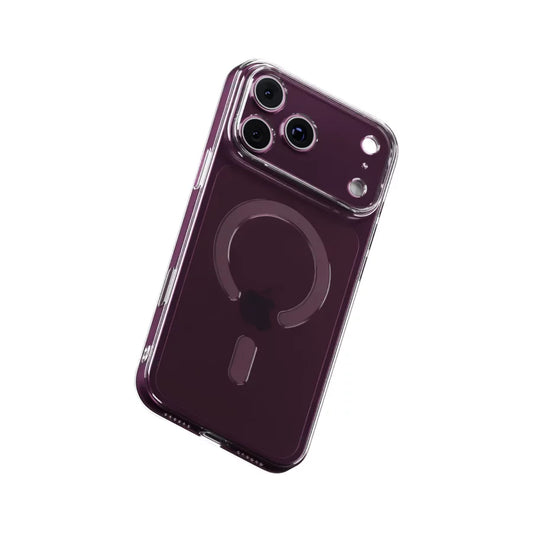 Apollo Air 2 MagSafe Case for iPhone 18 Pro / 17 Pro – Clear / Purple