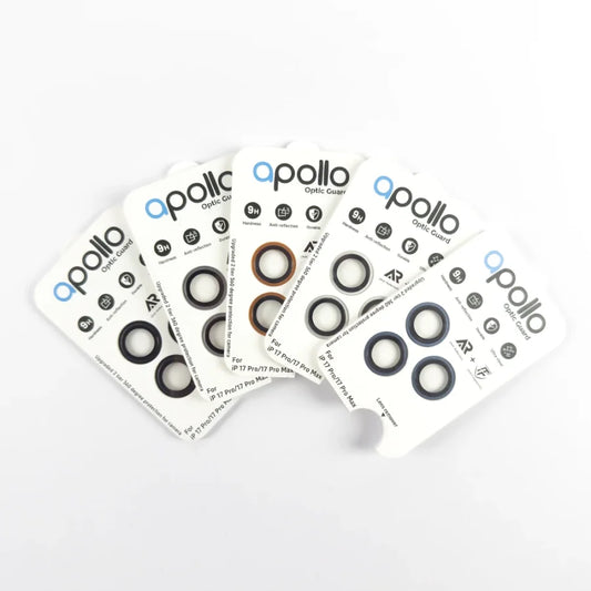 Apollo Optic Guard Lens Protector for iPhone 16/16 Plus/17 – Silver