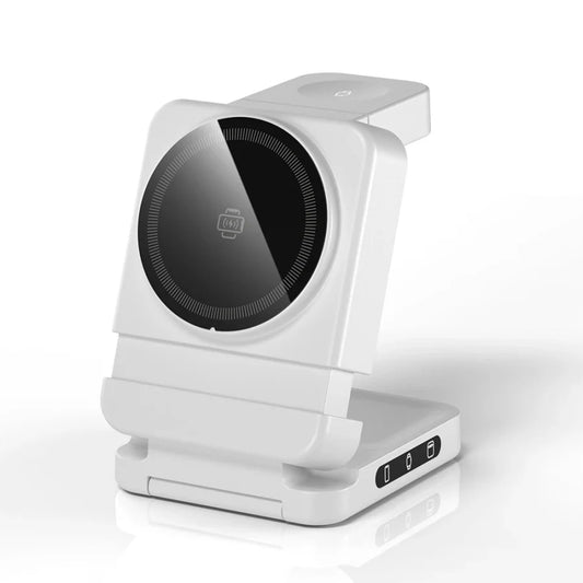 Basics OmniDock 25 W 3-in-1 Charging Station – White