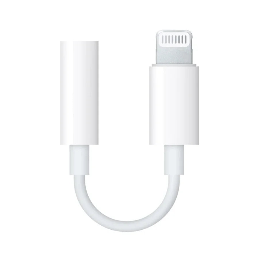 Apollo Lightning to 3.5 mm Audio Adapter – White