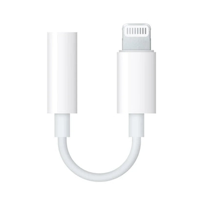 Apollo Lightning to 3.5 mm Audio Adapter – White