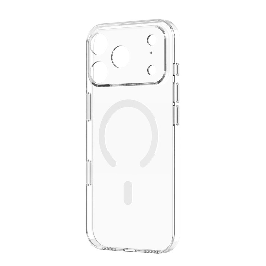 Apollo Air 2 MagSafe Case for iPhone 17 Pro – Clear / White