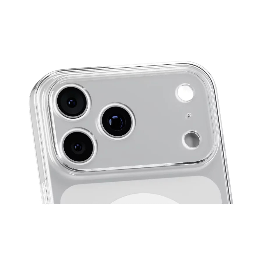 Apollo Air 2 MagSafe Case for iPhone 18 Pro / 17 Pro – Clear / White