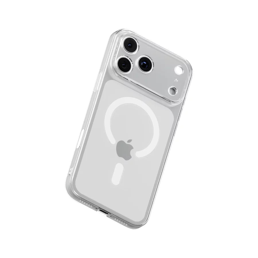 Apollo Air 2 MagSafe Case for iPhone 18 Pro Max / 17 Pro Max – Clear / White
