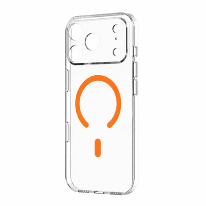Apollo Air 2 MagSafe Case for iPhone 17 Pro / 18 Pro – Clear / Orange