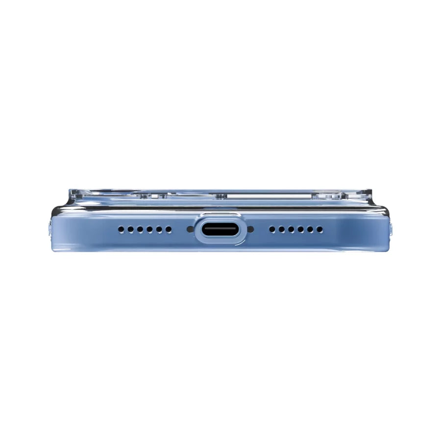 Apollo Air 2 MagSafe Case for iPhone 18 Pro / 17 Pro – Clear / Light Blue