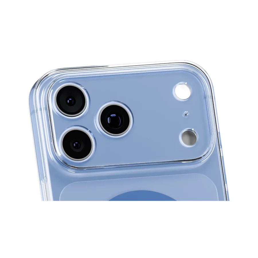Apollo Air 2 MagSafe Case for iPhone 18 Pro / 17 Pro – Clear / Light Blue