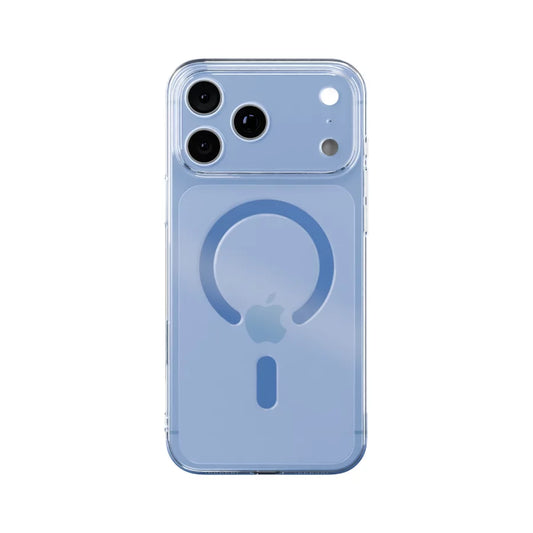 Apollo Air 2 MagSafe Case for iPhone 18 Pro / 17 Pro – Clear / Light Blue
