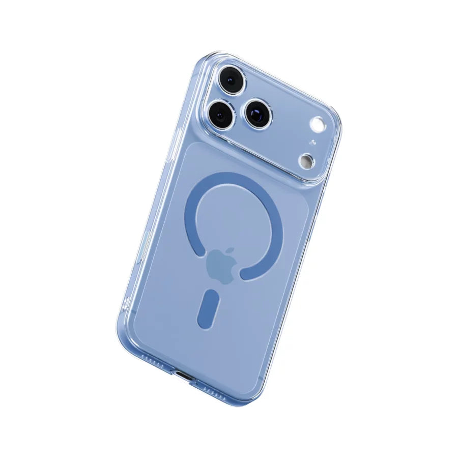 Apollo Air 2 MagSafe Case for iPhone 18 Pro Max / 17 Pro Max – Clear / Light Blue