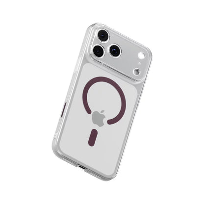 Apollo Air 2 MagSafe Case for iPhone 18 Pro Max / 17 Pro Max – Clear / Purple