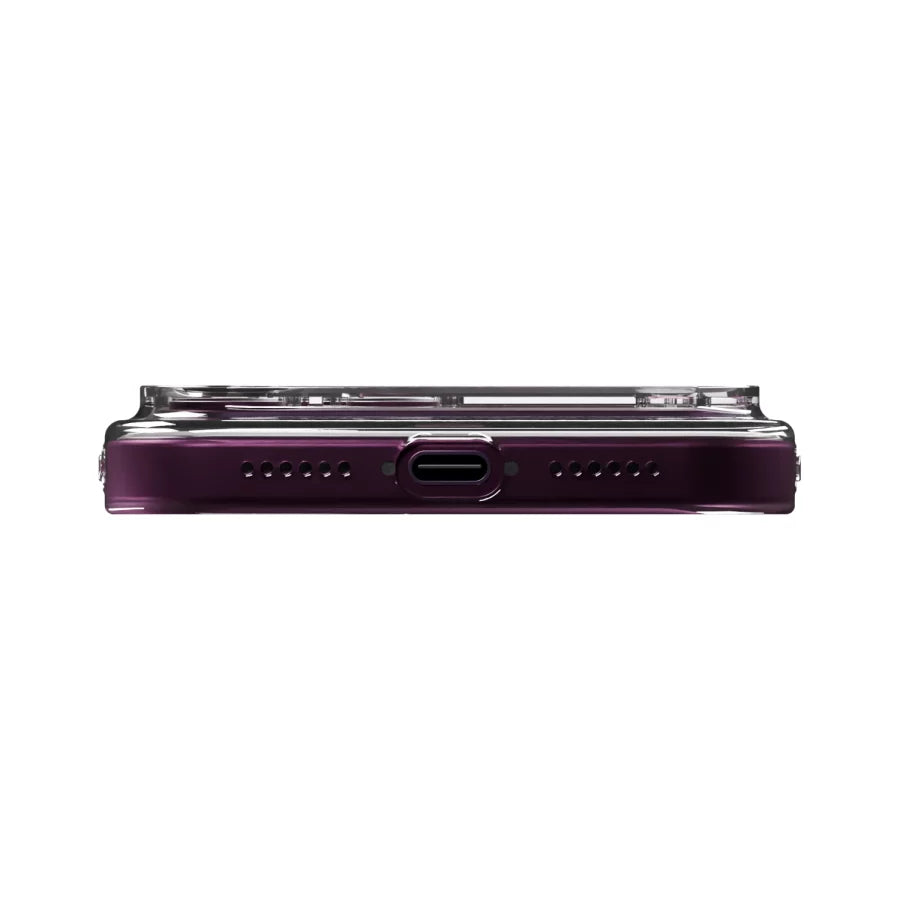 Apollo Air 2 MagSafe Case for iPhone 18 Pro Max / 17 Pro Max – Clear / Purple