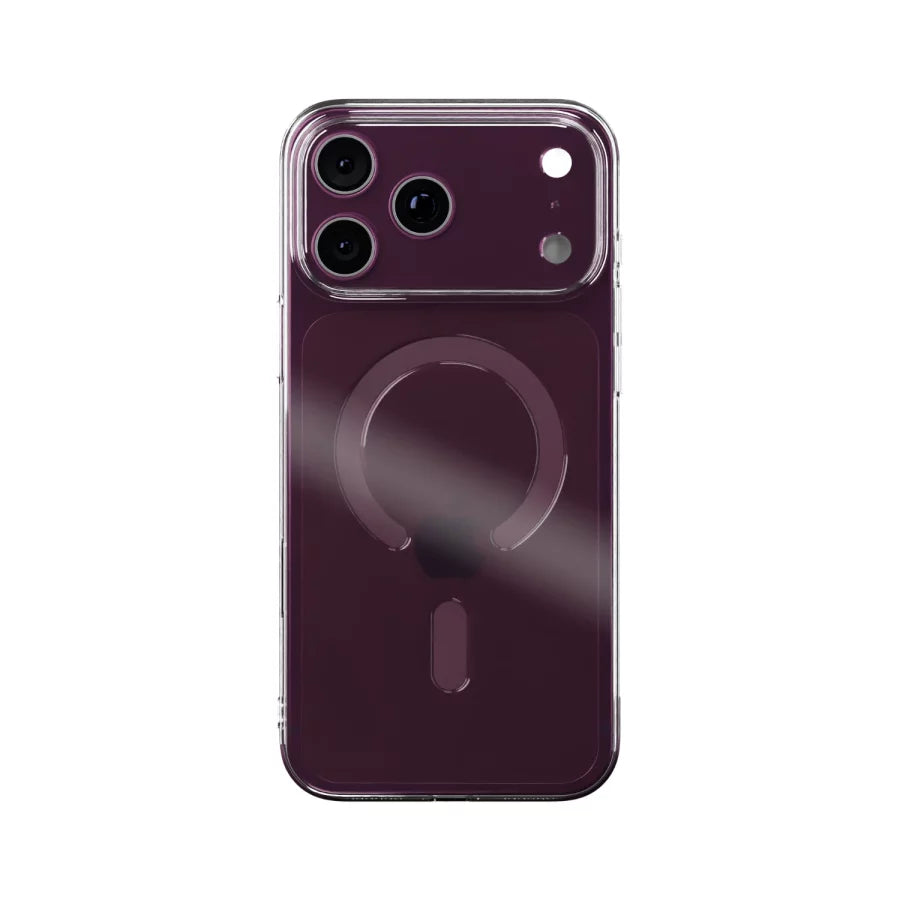Apollo Air 2 MagSafe Case for iPhone 18 Pro Max / 17 Pro Max – Clear / Purple