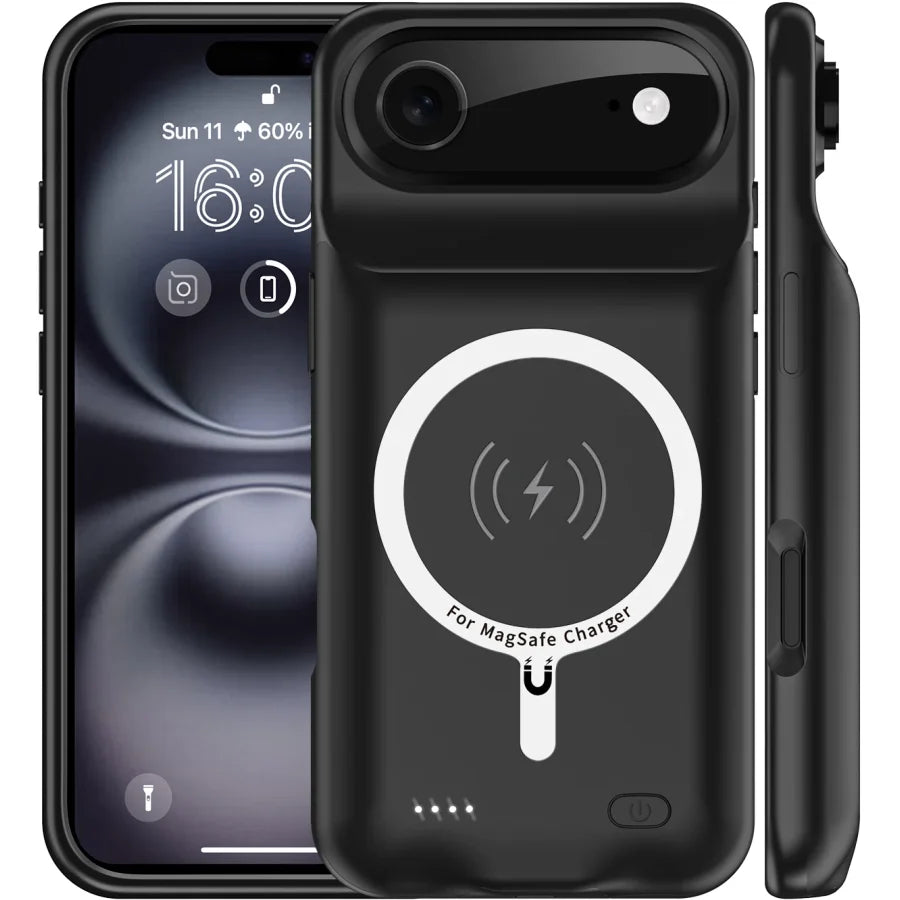 Apollo Amper MagSafe Case for iPhone Air – Black