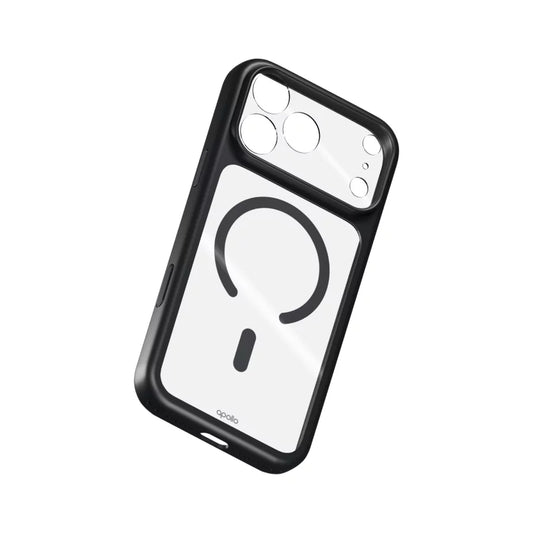 Apollo Armor 2 MagSafe Case for iPhone 18 Pro / 17 Pro – Clear / Black