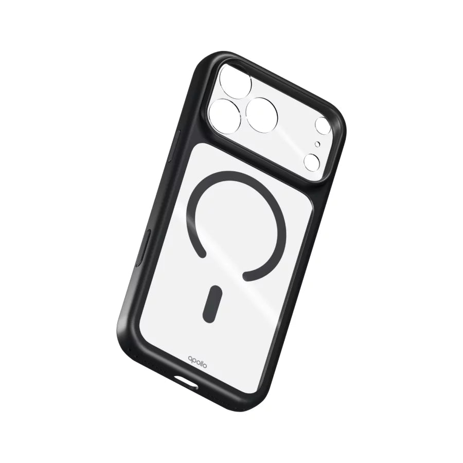 Apollo Armor 2 MagSafe Case for iPhone 18 Pro Max / 17 Pro Max – Clear / Black