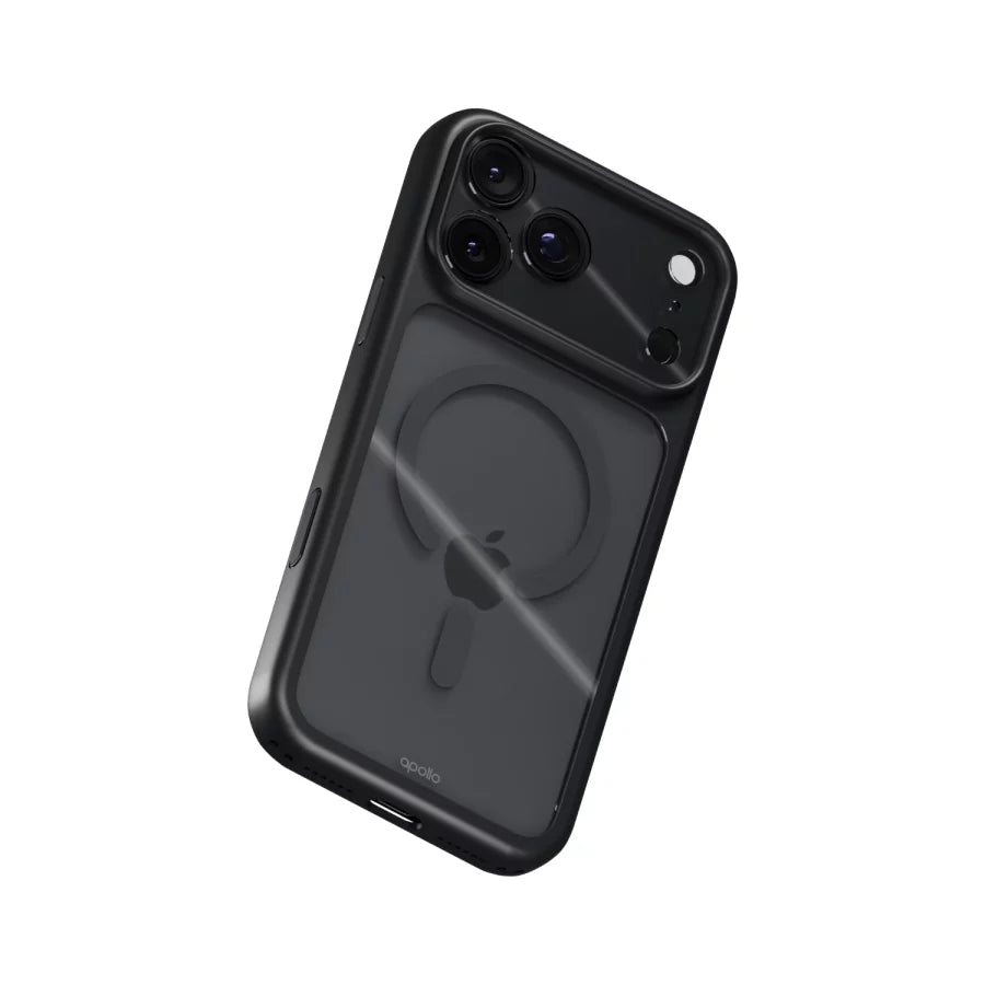 Apollo Armor 2 MagSafe Case for iPhone 18 Pro Max / 17 Pro Max – Clear / Black