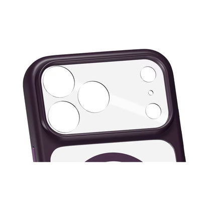 Apollo Armor 2 MagSafe Case for iPhone 18 Pro / 17 Pro – Clear / Purple