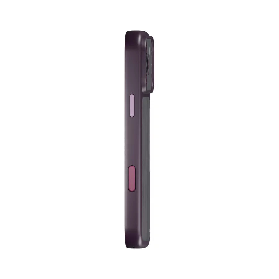 Apollo Armor 2 MagSafe Case for iPhone 18 Pro / 17 Pro – Clear / Purple