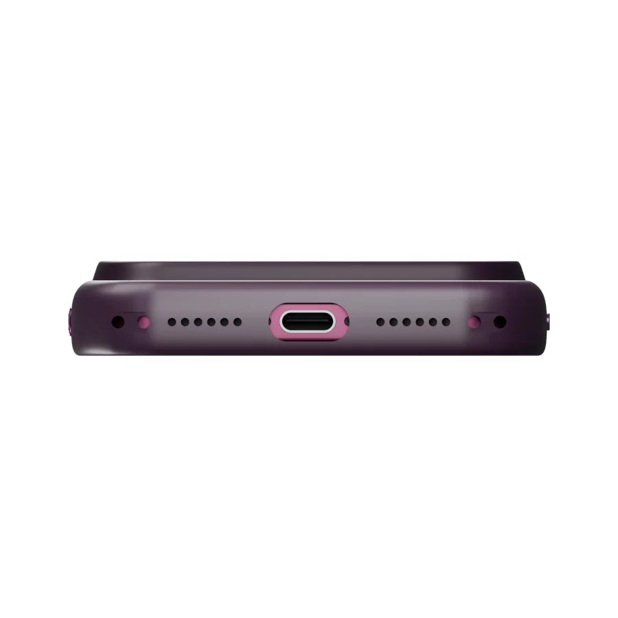 Apollo Armor 2 MagSafe Case for iPhone 18 Pro / 17 Pro – Clear / Purple