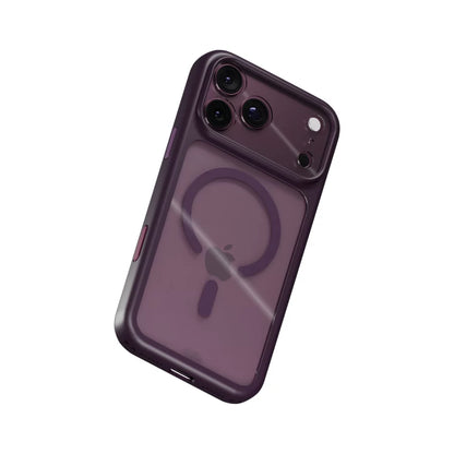 Apollo Armor 2 MagSafe Case for iPhone 18 Pro Max / 17 Pro Max – Clear / Purple