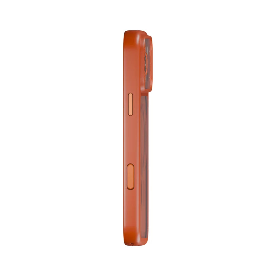 Apollo Armor 2 MagSafe Case for iPhone 18 Pro Max / 17 Pro Max – Clear / Orange