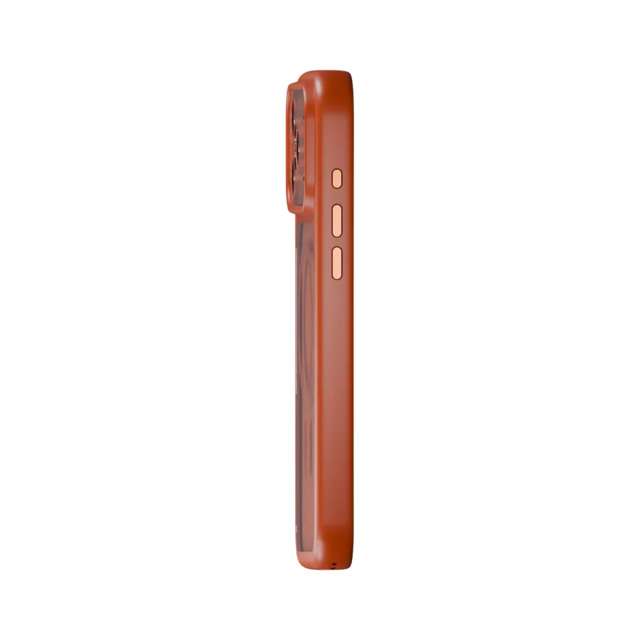 Apollo Armor 2 MagSafe Case for iPhone 18 Pro Max / 17 Pro Max – Clear / Orange