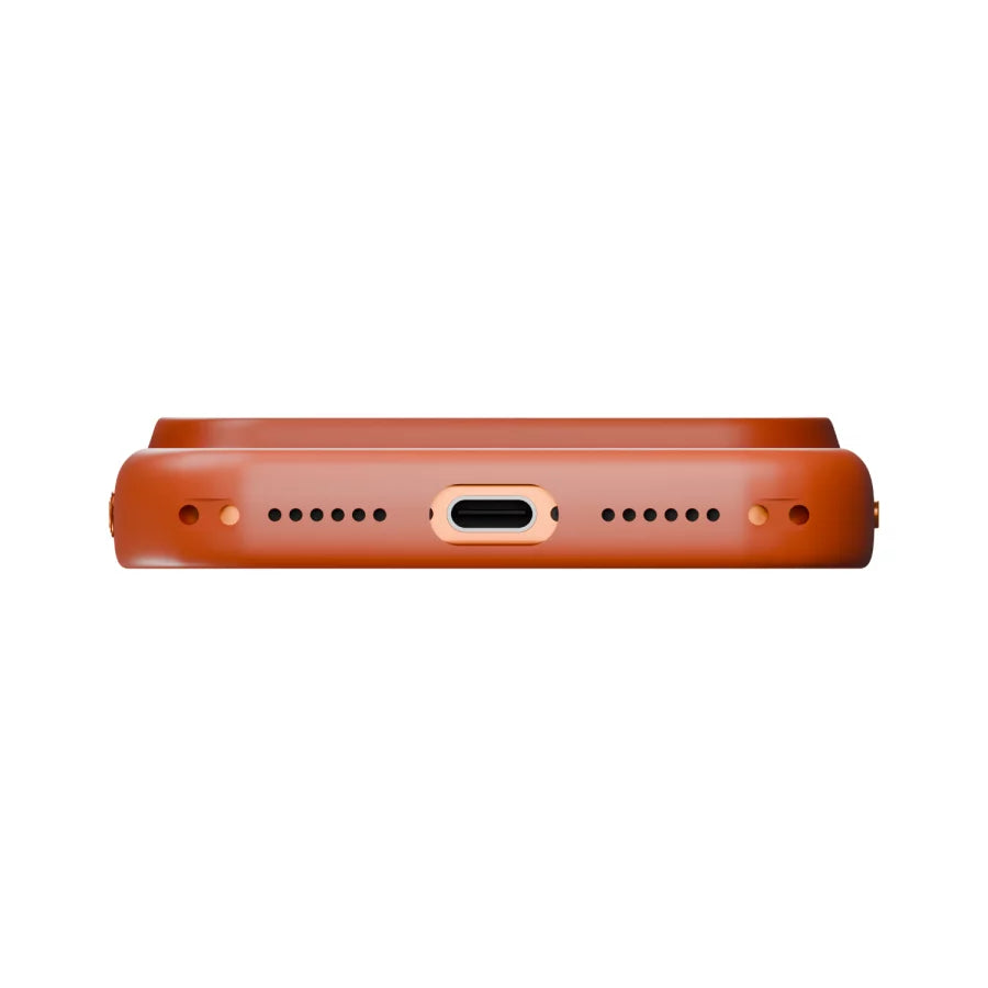 Apollo Armor 2 MagSafe Case for iPhone 18 Pro Max / 17 Pro Max – Clear / Orange