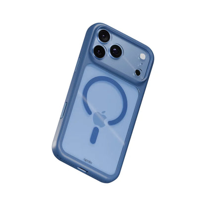 Apollo Armor 2 MagSafe Case for iPhone 18 Pro / 17 Pro – Clear / Light Blue