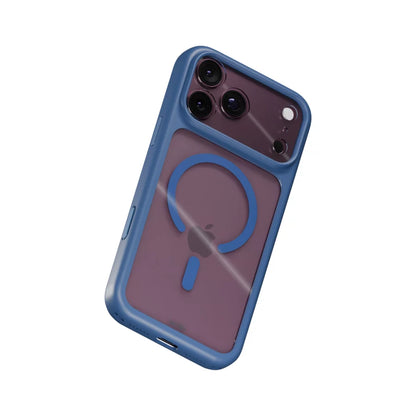 Apollo Armor 2 MagSafe Case for iPhone 18 Pro / 17 Pro – Clear / Light Blue