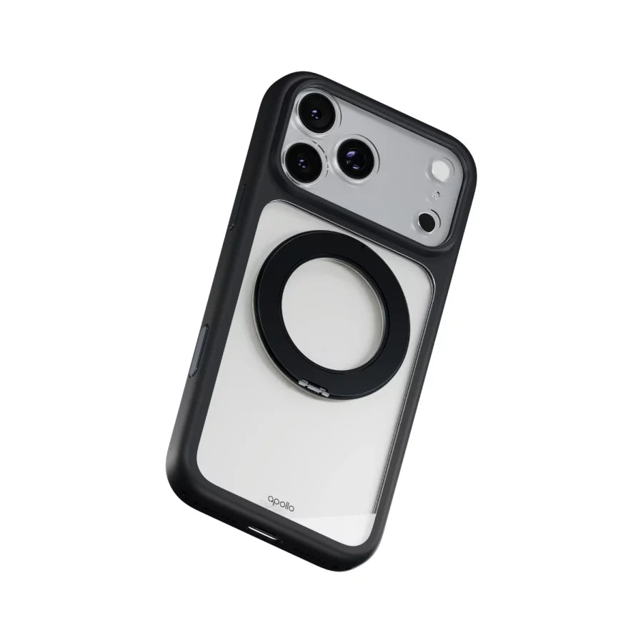 Apollo Atlas MagSafe Case for iPhone 18 Pro Max / 17 Pro Max – Clear / Black