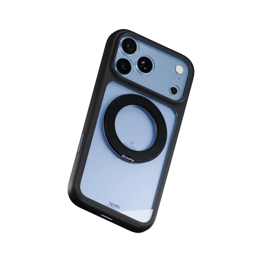 Apollo Atlas MagSafe Case for iPhone 18 Pro Max / 17 Pro Max – Clear / Black