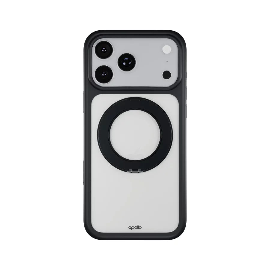 Apollo Atlas MagSafe Case for iPhone 18 Pro Max / 17 Pro Max – Clear / Black