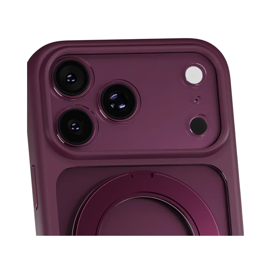 Apollo Atlas MagSafe Case for iPhone 18 Pro Max / 17 Pro Max – Clear / Purple