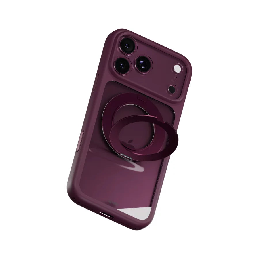 Apollo Atlas MagSafe Case for iPhone 18 Pro Max / 17 Pro Max – Clear / Purple