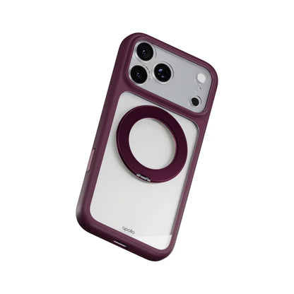 Apollo Atlas MagSafe Case for iPhone 18 Pro Max / 17 Pro Max – Clear / Purple