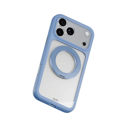 Apollo Atlas MagSafe Case for iPhone 18 Pro / 17 Pro – Clear / Light Blue