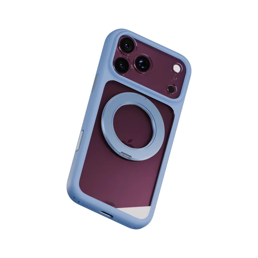 Apollo Atlas MagSafe Case for iPhone 18 Pro / 17 Pro – Clear / Light Blue