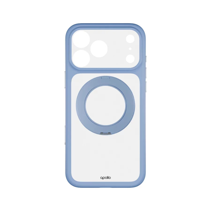 Apollo Atlas MagSafe Case for iPhone 18 Pro / 17 Pro – Clear / Light Blue