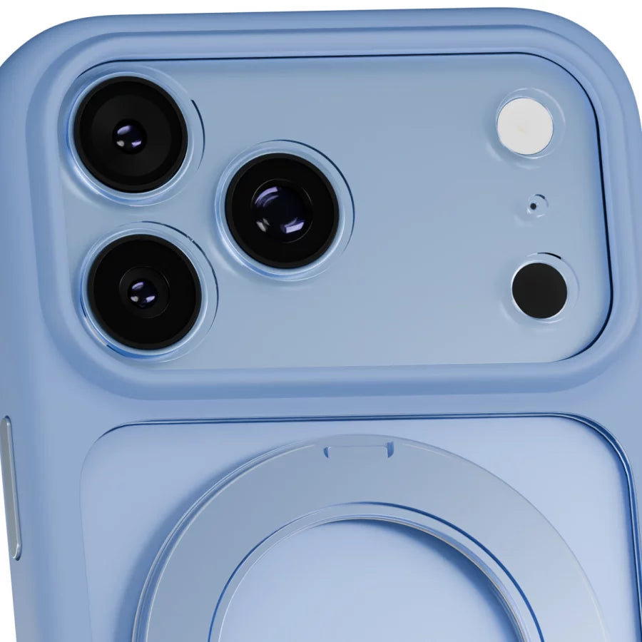 Apollo Atlas MagSafe Case for iPhone 18 Pro / 17 Pro – Clear / Light Blue
