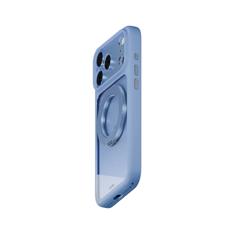 Apollo Atlas MagSafe Case for iPhone 18 Pro / 17 Pro – Clear / Light Blue