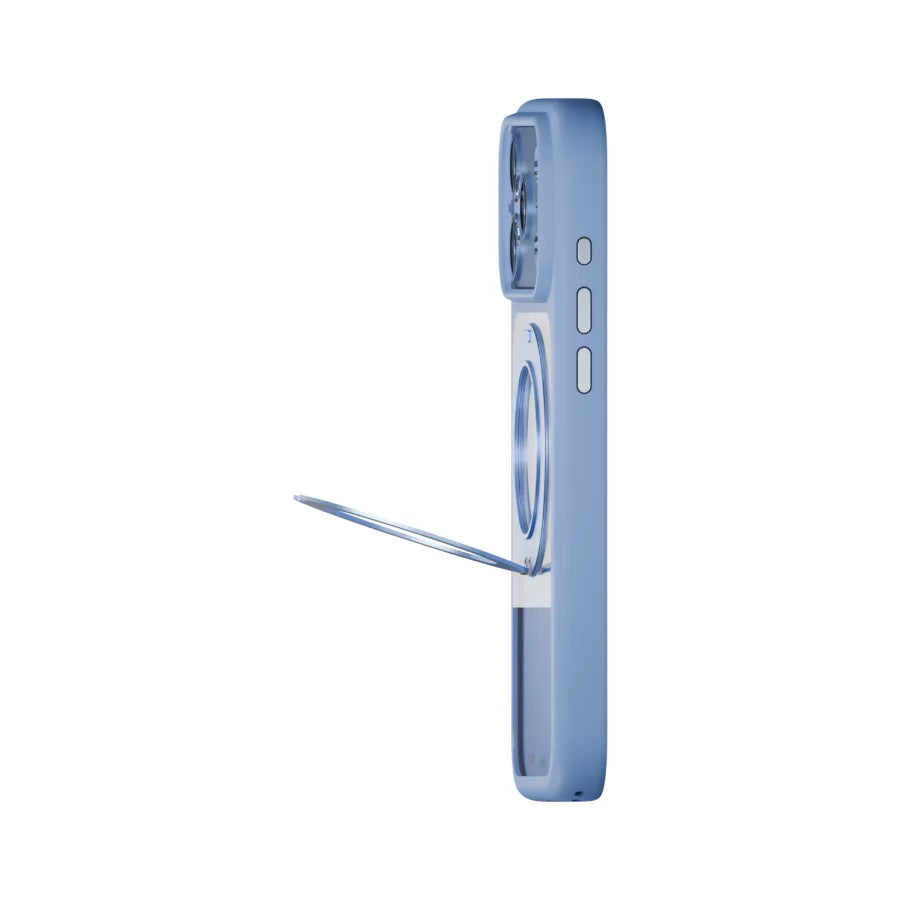 Apollo Atlas MagSafe Case for iPhone 18 Pro / 17 Pro – Clear / Light Blue
