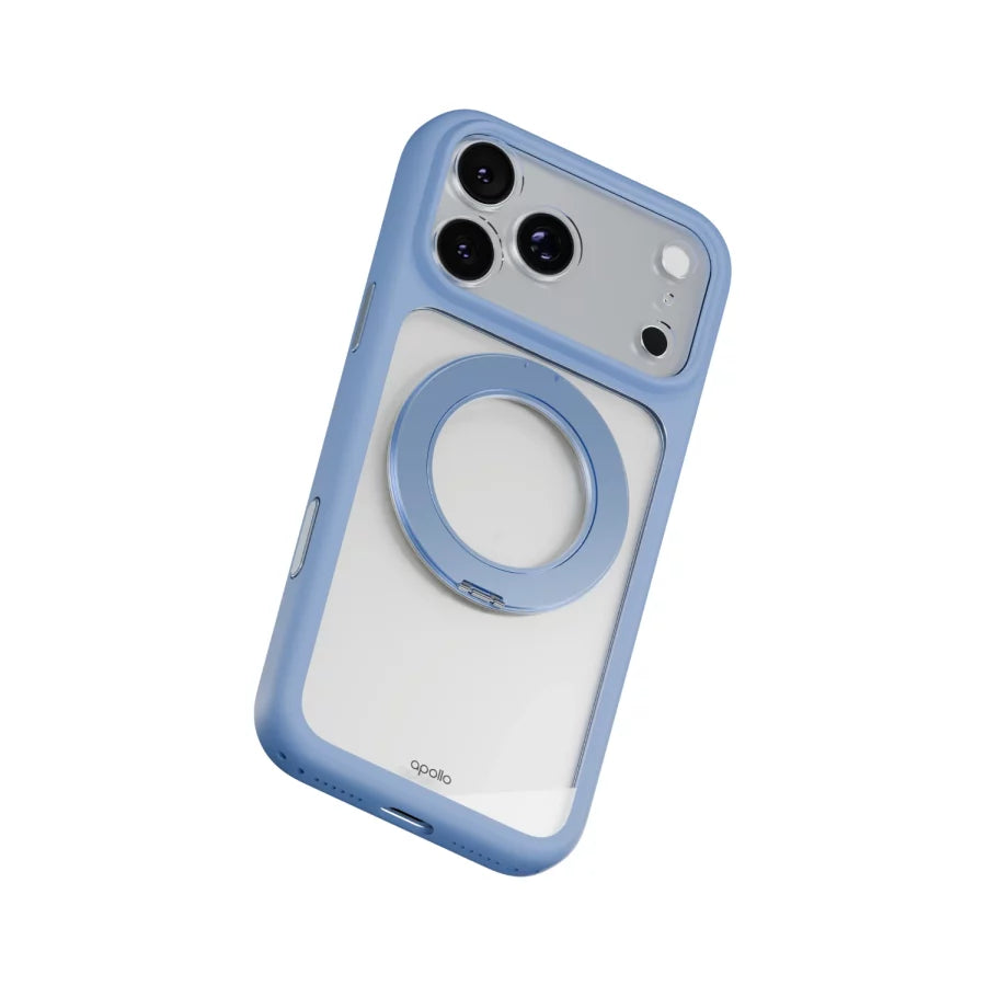 Apollo Atlas MagSafe Case for iPhone 18 Pro Max / 17 Pro Max – Clear / Light Blue