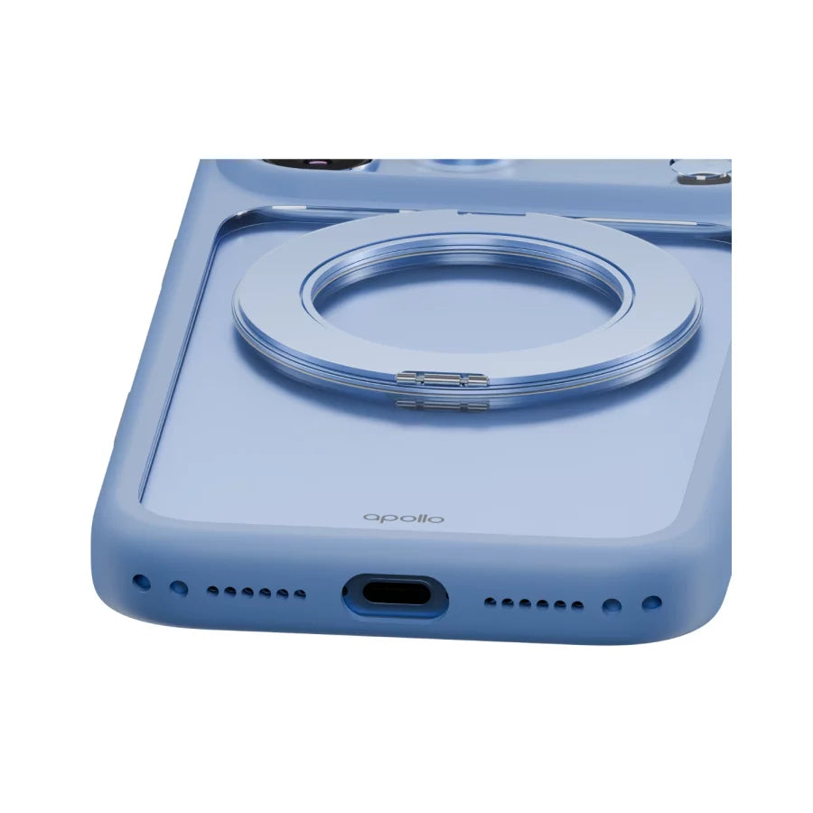 Apollo Atlas MagSafe Case for iPhone 18 Pro Max / 17 Pro Max – Clear / Light Blue