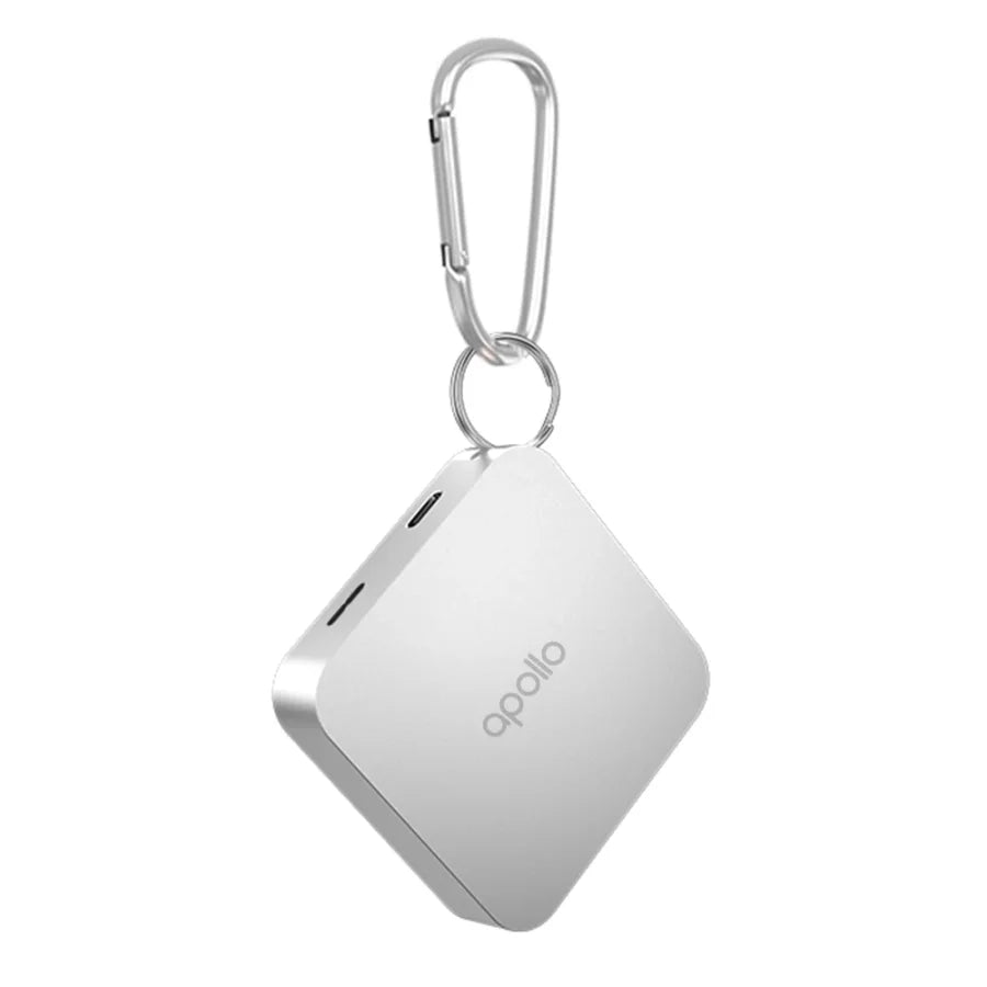 Apollo Atom 5,000 mAh Power Bank – Silver / White