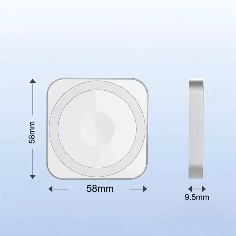 Apollo Atom 5,000 mAh Power Bank – Silver / White
