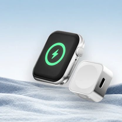 Apollo Atom Mini 500 mAh Apple Watch Power Bank with Find My – Black