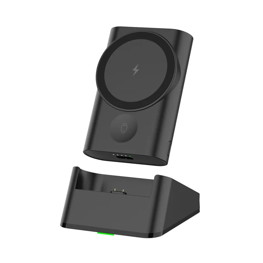 Apollo Dock & Go Charging Station and Power Bank – Black