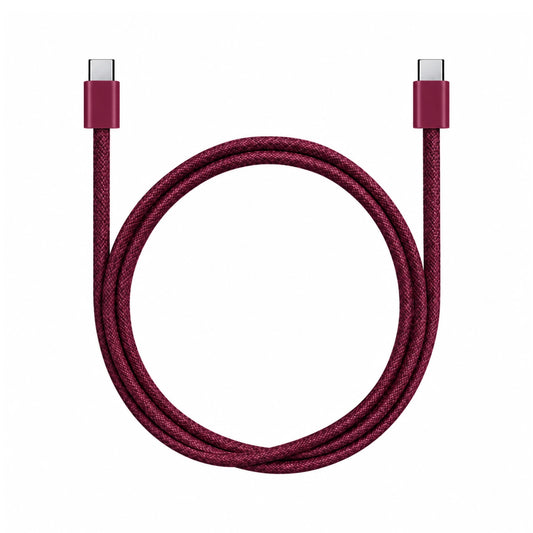 Apollo Flux Braided Charging Cable – Purple