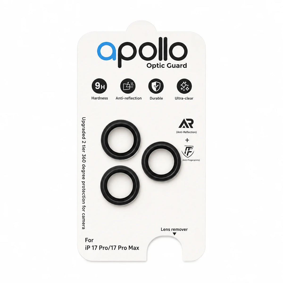 Apollo Optic Guard Lens Protector – Black